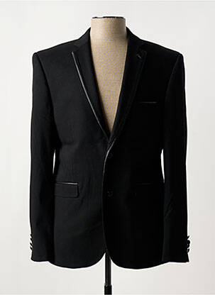 Blazer finition intérieure doublée noir IZAC homme