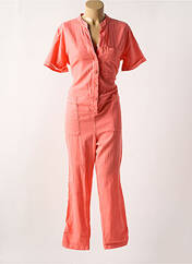 Combi-pantalon orange FIVE pour femme seconde vue