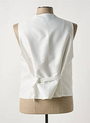 Gilet sans manche blanc VIRTUOSE pour homme seconde vue