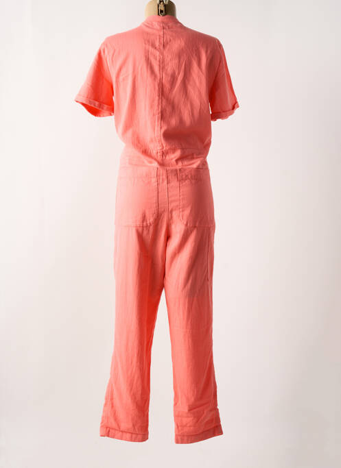 Combi-pantalon orange FIVE pour femme