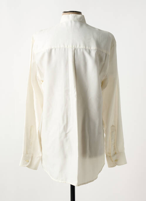 Chemise manches longues blanc JEAN CHATEL pour homme