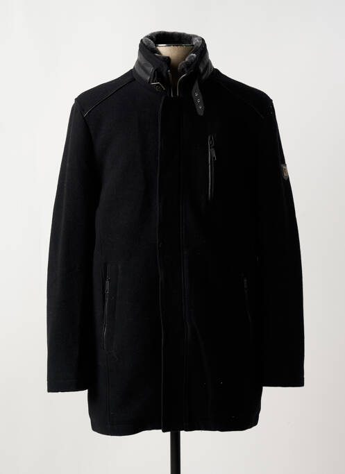 Manteau court noir HAFNIUM pour homme