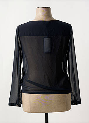 Blouse légère et transparente manches longues bleu LOLA ESPELETA femme