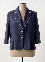 Blazer coupe cintrée bleu PRUNELLE femme