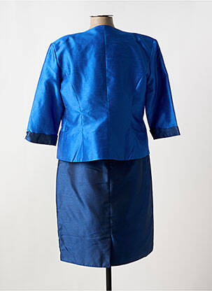 Ensemble robe doublure bleu FASHION NEW YORK femme