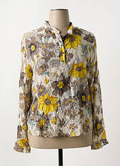 Blouse jaune NUMEROLOGIE pour femme seconde vue