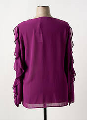 Blouse violet EDAS pour femme seconde vue
