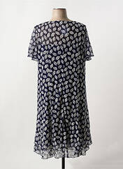 Robe mi-longue bleu CHRISTINE LAURE pour femme seconde vue