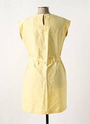 Robe mi-longue jaune TOMMY HILFIGER pour femme seconde vue