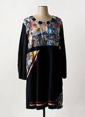 Robe mi-longue noir FIGURE LIBRE pour femme seconde vue