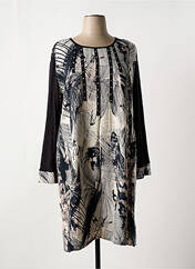 Robe mi-longue noir FIGURE LIBRE pour femme seconde vue