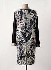 Robe mi-longue noir FIGURE LIBRE pour femme seconde vue