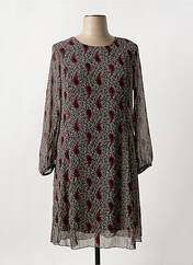 Robe mi-longue noir GEVANA pour femme seconde vue