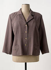 Veste casual marron GEVANA pour femme seconde vue