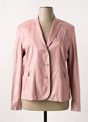 Veste casual rose DUVAMI pour femme seconde vue