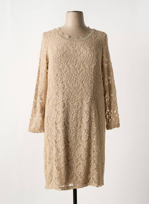 Robe mi-longue beige GERRY WEBER pour femme