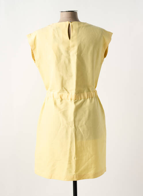 Robe mi-longue jaune TOMMY HILFIGER pour femme
