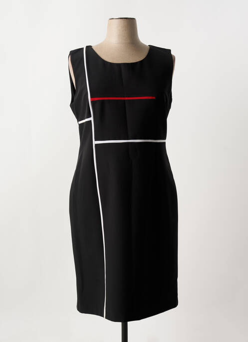 Robe mi-longue noir EDAS pour femme