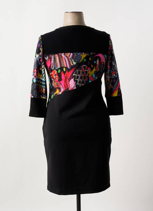 Robe mi-longue noir OLIVIER PHILIPS pour femme