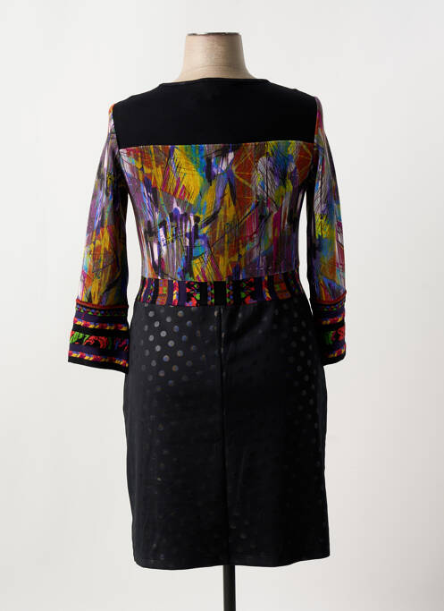 Robe mi-longue noir OLIVIER PHILIPS pour femme