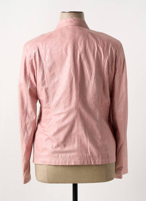 Veste casual rose DUVAMI pour femme