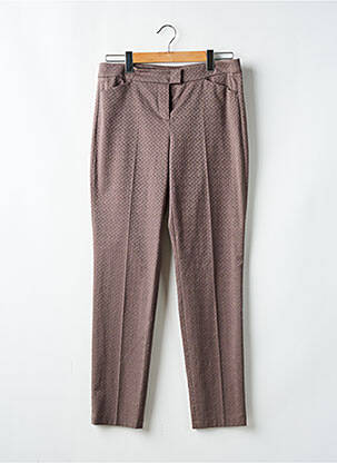Pantalon 7/8 stretch taille normale marron GERRY WEBER femme