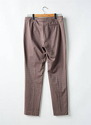 Pantalon 7/8 stretch taille normale marron GERRY WEBER femme