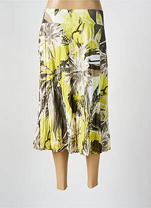 Jupe mi-longue coupe évasée vert BETTY BARCLAY femme