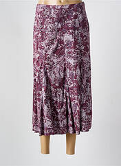 Jupe longue violet SYM pour femme seconde vue