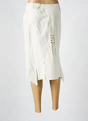 Jupe mi-longue beige EVA KAYAN pour femme seconde vue