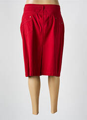 Jupe mi-longue rouge BRUNO SAINT HILAIRE pour femme seconde vue