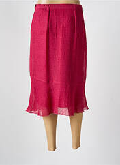 Jupe mi-longue rouge GEVANA pour femme seconde vue