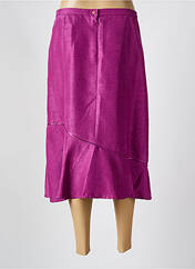 Jupe mi-longue violet PAUPORTÉ pour femme seconde vue