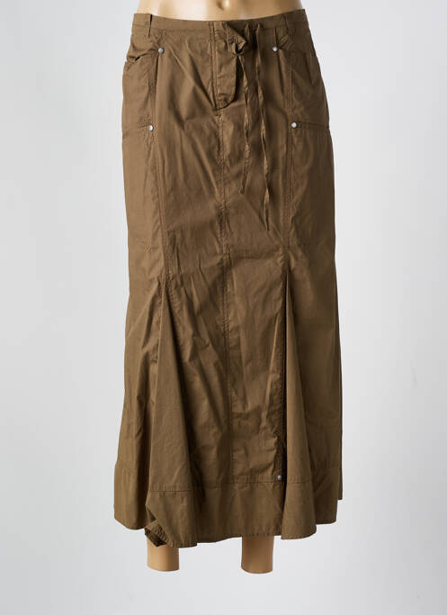 Jupe longue vert EVA KRYSTAL pour femme