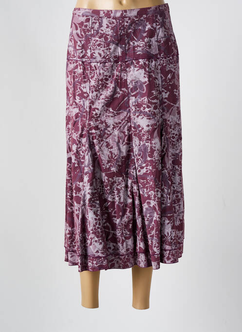 Jupe longue violet SYM pour femme