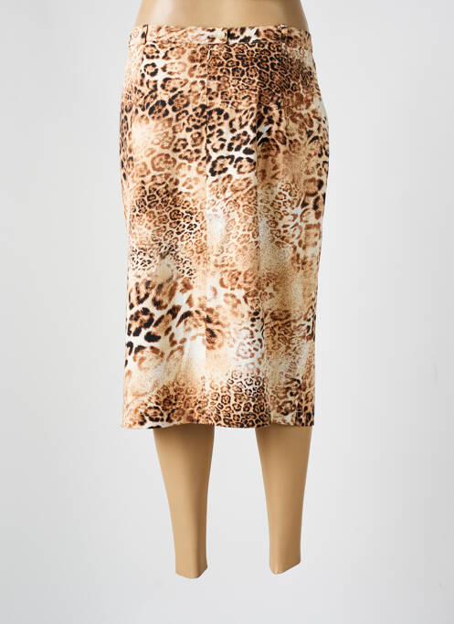 Jupe mi-longue beige HUCKE WOMAN pour femme