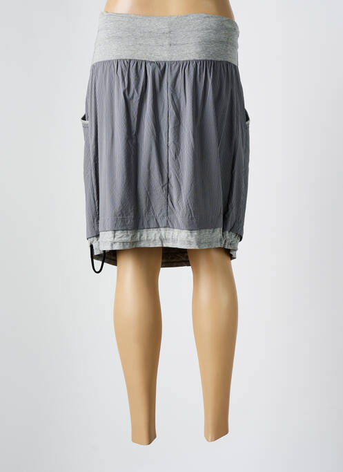 Jupe mi-longue gris MADO ET LES AUTRES pour femme