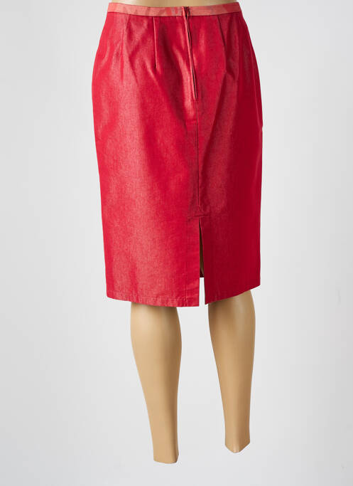 Jupe mi-longue rouge ROSA ROSAM pour femme