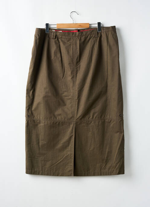 Jupe mi-longue vert HUCKE WOMAN pour femme