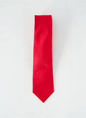 Cravate rouge VIRTUOSE pour homme seconde vue