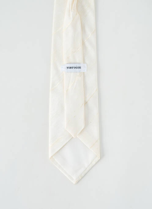 Cravate beige VIRTUOSE pour homme