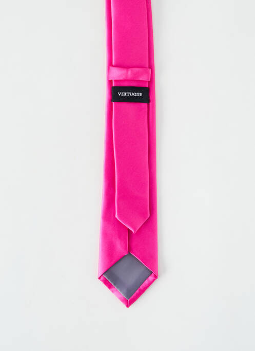 Cravate rose VIRTUOSE pour homme