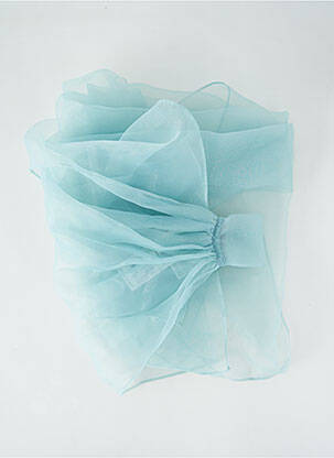 Foulard effet matière satinée bleu VERO MODA femme