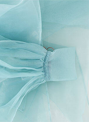 Foulard effet matière satinée bleu VERO MODA femme