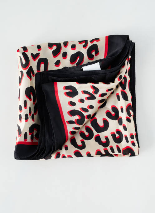 Foulard noir PALME pour femme