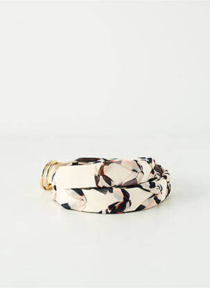 Ceinture coutures renforcées beige LIU JO femme