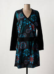 Robe mi-longue noir COTON DU MONDE pour femme seconde vue