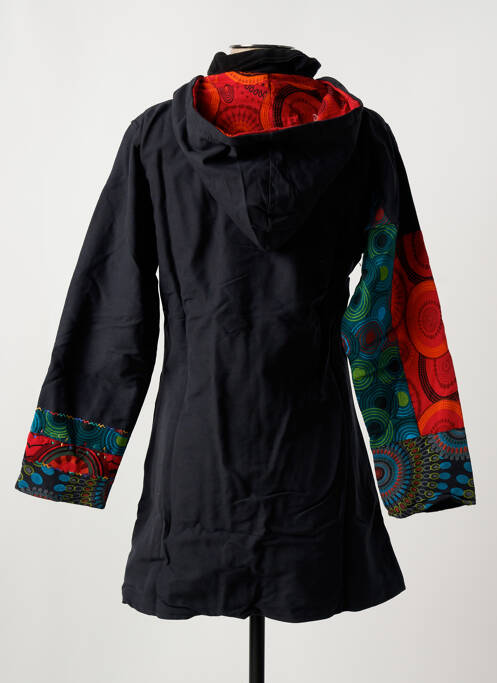 Veste casual noir COTON DU MONDE pour femme