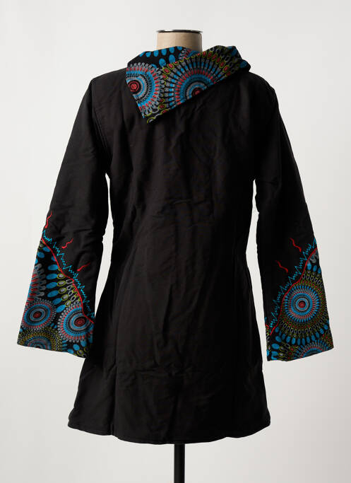 Veste casual noir COTON DU MONDE pour femme