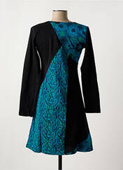 Tunique manches longues bleu COTON DU MONDE pour femme seconde vue